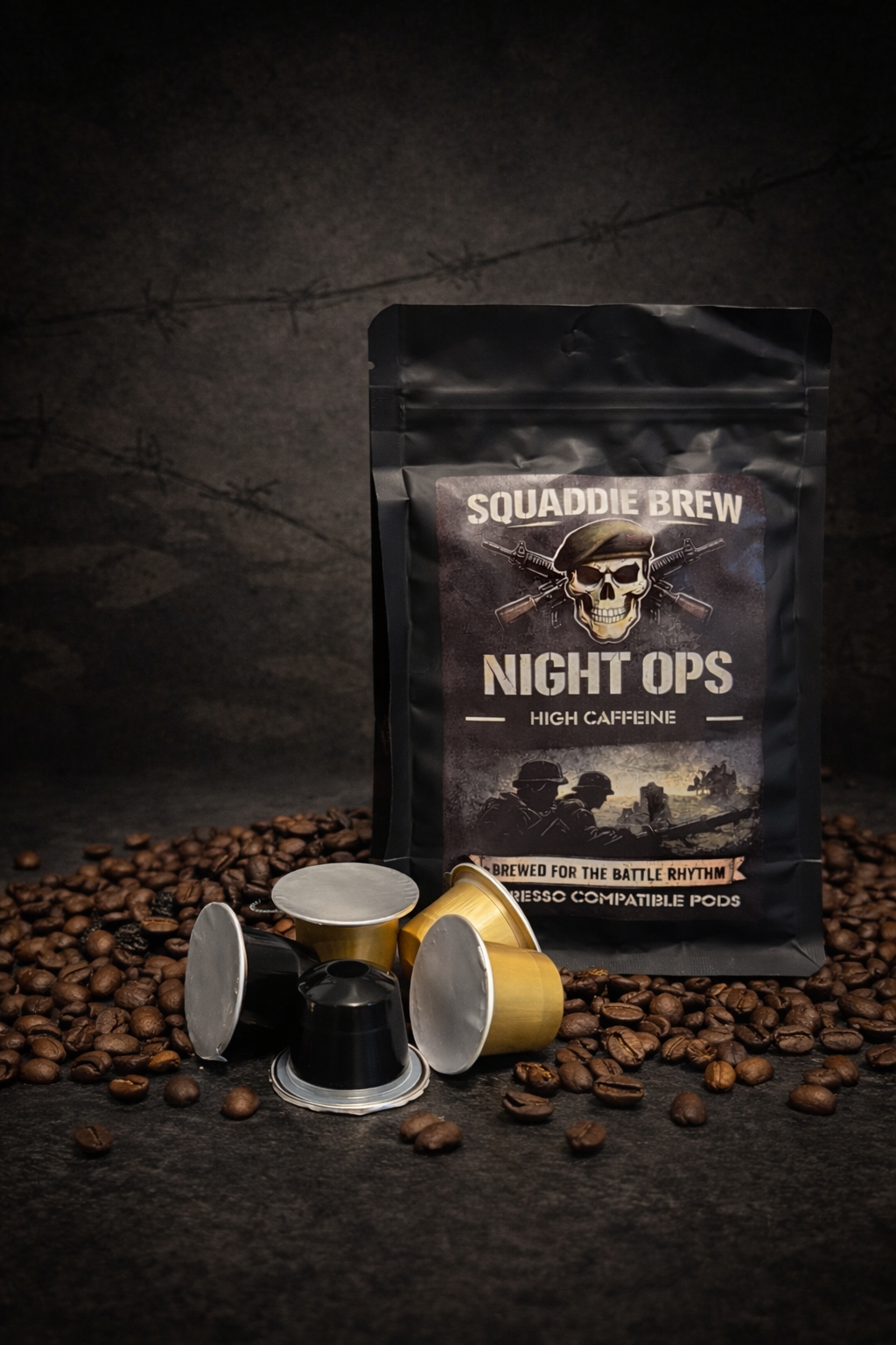 15 NIGHT OPS – High Caffeine Pods